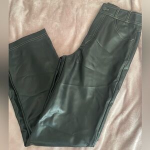 Zara Size M Faux Leather Pants